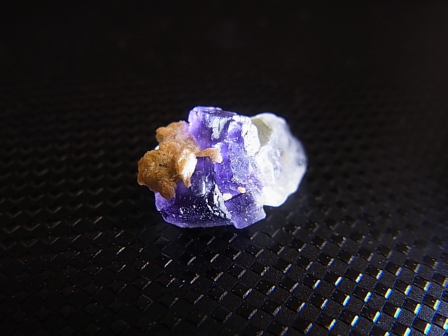 画像: ドイツ・ザクセン州産フローライトon水晶(シデライト共生) 1.1g
