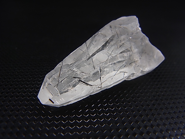画像: イティンガ産ブラックトルマリンインクルージョン水晶ポイント 15.9g