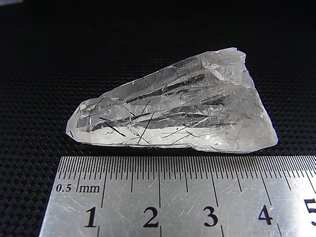 画像: イティンガ産ブラックトルマリンインクルージョン水晶ポイント 15.9g