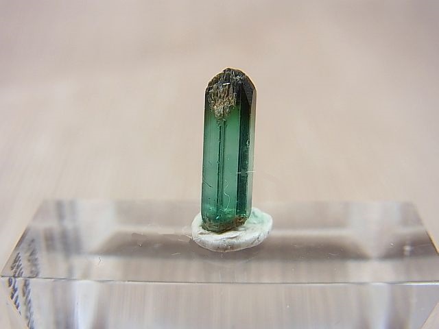 画像: ブラジル産グリーントルマリン柱状結晶 1.4カラット
