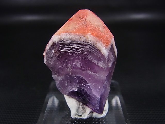 画像: ドイツ・ザクセン州産レッドキャップアメジスト原石 24.5g
