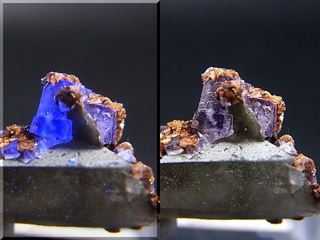 画像2: ドイツ・ザクセン州産フローライトon水晶(シデライト共生) 3.3g