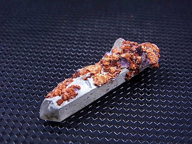画像: ドイツ・ザクセン州産フローライトon水晶(シデライト共生) 3.3g