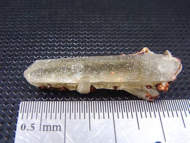 画像: ドイツ・ザクセン州産フローライトon水晶(シデライト共生) 3.3g