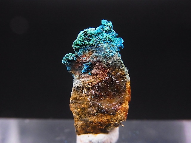 画像: ドイツ・ザクセン州産シアノトリカイト（青針銅鉱）原石 0.5g