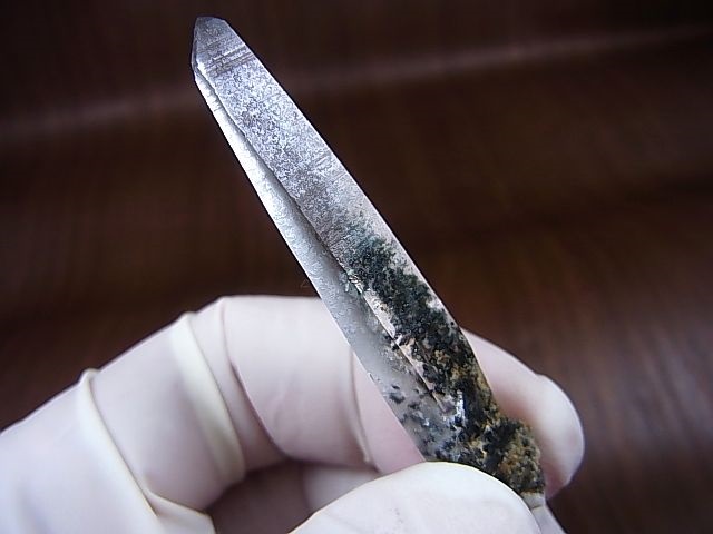 画像: 新産水晶：ガネーシュヒマール・ダーディン産ミックスインクルージョン/レーザー型水晶 7.6g
