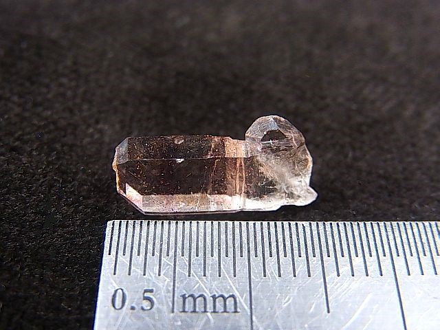 画像: マダガスカル産ジャパニーズツイン（日本式双晶水晶/エレスチャル） 0.5g