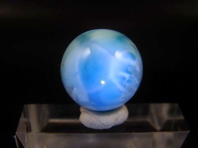 画像1: ドミニカ産ラリマー4Aスフィア 18.5mm