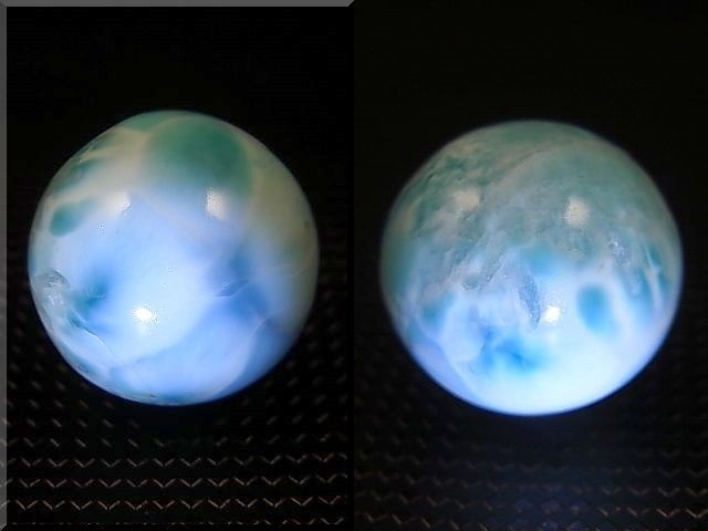 画像: ドミニカ産ラリマー4Aスフィア 18.5mm