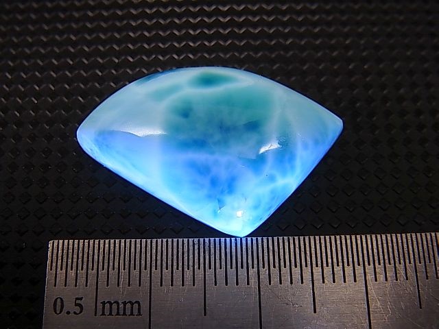 画像: ドミニカ産ラリマー5A研磨タンブル 5.4g