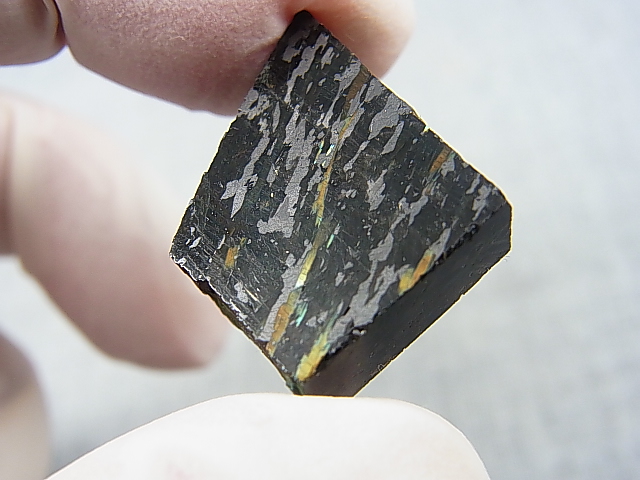 画像: グリーンランド産ヌーマイト研磨スライス 6.3g