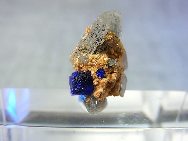 画像: ドイツ・ザクセン州産フローライトonグリーン水晶(シデライト共生) 1.3g