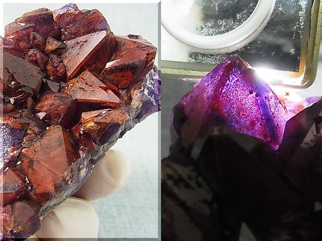 画像: インド・カルール産「エイリアンアメジスト」クラスター 250.1g