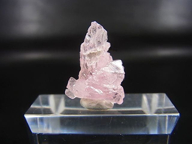 画像2: ブラジル産ローズクオーツ結晶（紅水晶）原石（フロゴパイト付き） 2.4g