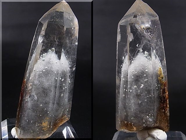 画像: 尾平産まりも＆ファントム水晶ポイント 51.0g
