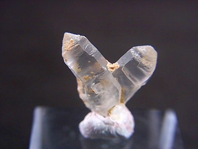 画像1: マダガスカル産ジャパニーズツイン（日本式双晶水晶/エレスチャル） 0.4g