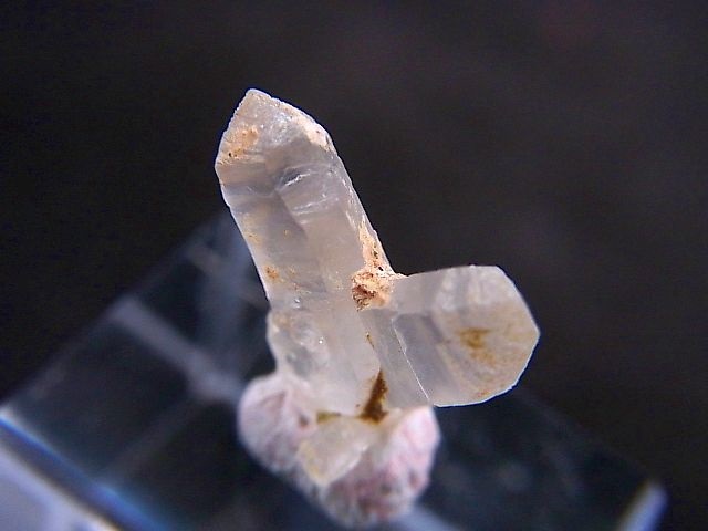 画像: マダガスカル産ジャパニーズツイン（日本式双晶水晶/エレスチャル） 0.4g