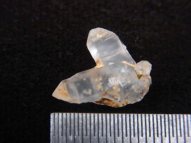 画像: マダガスカル産ジャパニーズツイン（日本式双晶水晶/エレスチャル） 0.4g