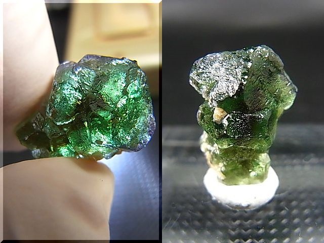 画像: ナミビア・エロンゴ産グリーンフローライト（メルティング） 2.6g