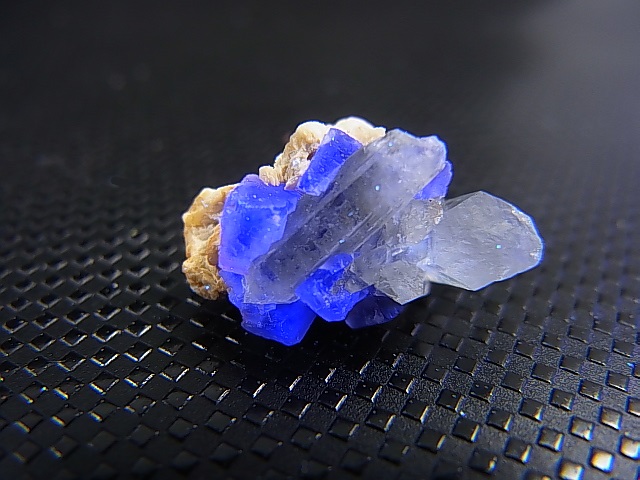 画像: ドイツ・ザクセン州産フローライトonグリーン水晶(シデライト共生) 1.6g