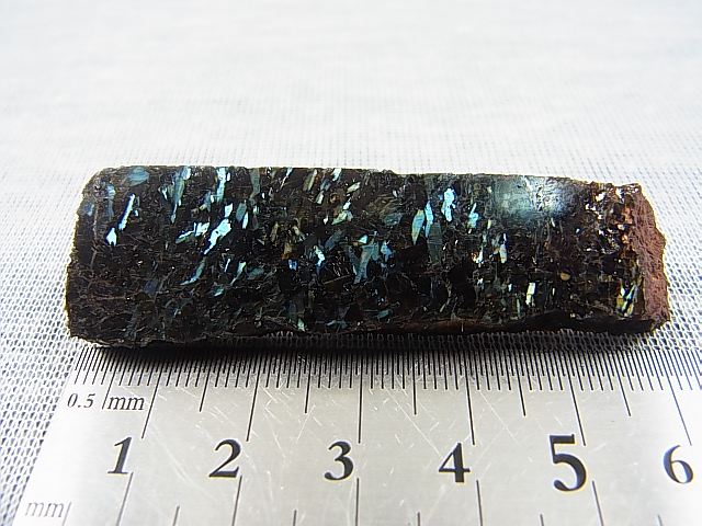 画像: グリーンランド産ヌーマイト研磨スライス 20.8g