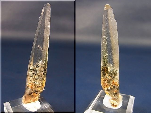 画像: 新産水晶：ガネーシュヒマール・ダーディン産ミックスインクルージョン/レーザー型水晶 9.5g