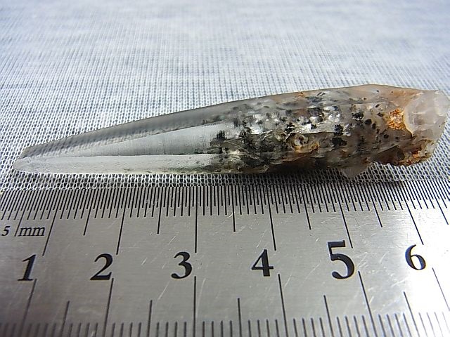 画像: 新産水晶：ガネーシュヒマール・ダーディン産ミックスインクルージョン/レーザー型水晶 9.5g