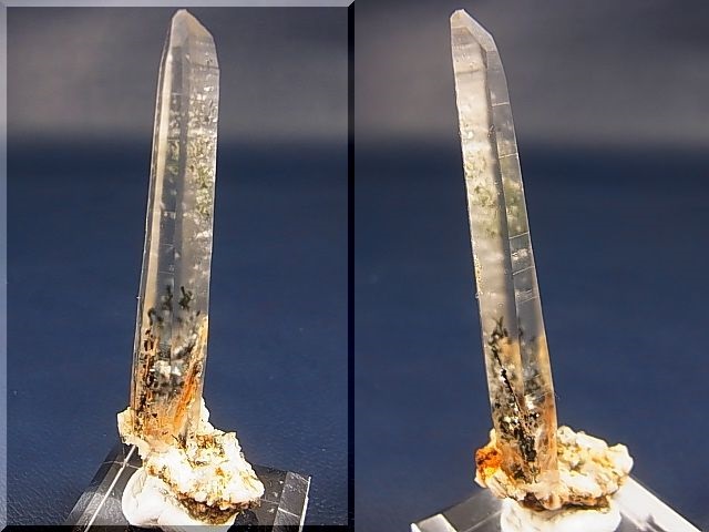 画像: 新産水晶：ガネーシュヒマール・ダーディン産ミックスインクルージョン/レーザー型水晶 6.4g