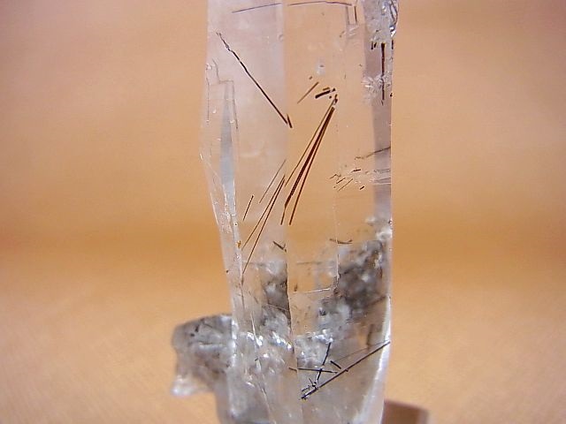 画像2: ブラジル・イティンガ産ブラックトルマリンインクルージョン水晶ポイント 15.6g