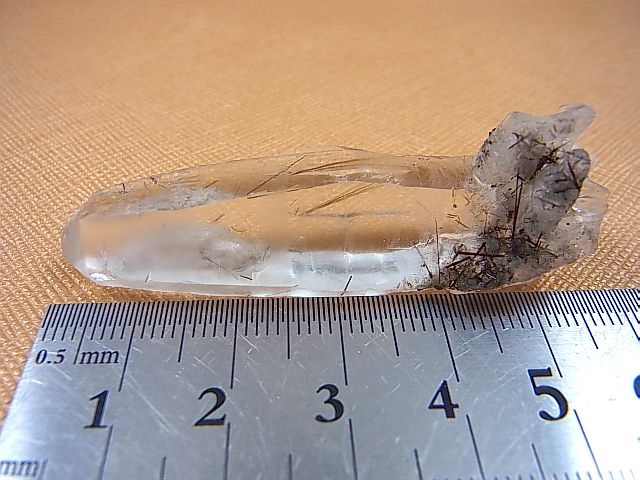 画像: ブラジル・イティンガ産ブラックトルマリンインクルージョン水晶ポイント 15.6g