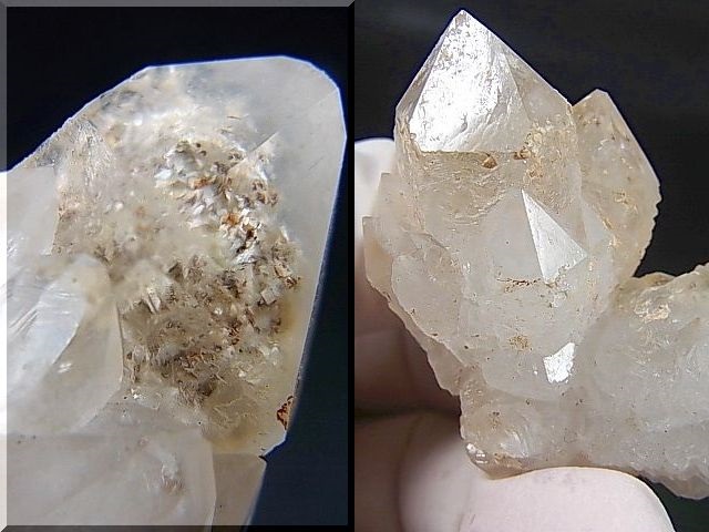 画像: ドイツ・ヨハネス鉱山産双晶水晶 32.7g