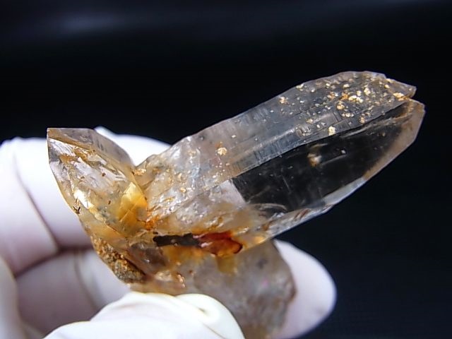 画像: ガネーシュヒマール・ラパ産三連双晶水晶（ゴールデンヒーラー） 35.0g