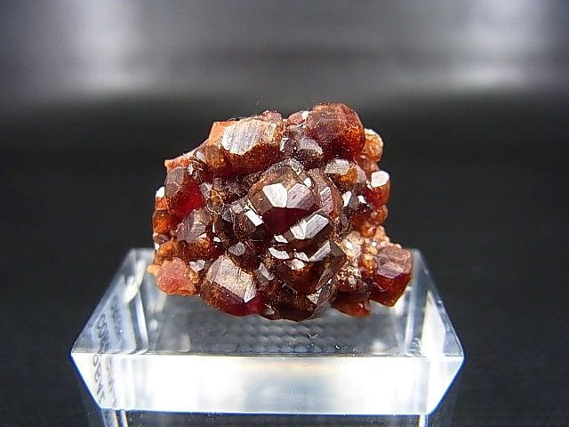 画像1: ブラジル・イティンガ産スペサルティンガーネットクラスター 4.3g