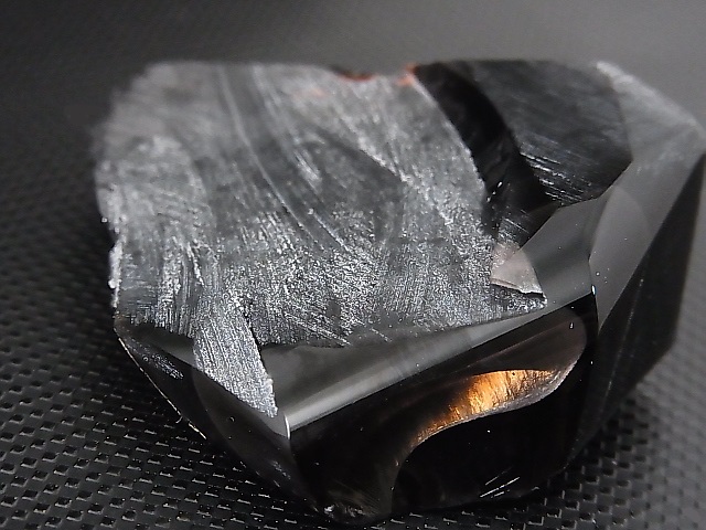 画像: オレゴン・ファイヤーオブシディアン研磨原石（ゴールドシラー） 44.1g