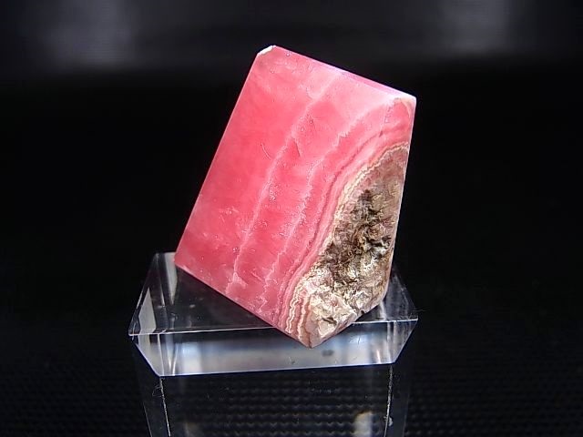 画像1: アルゼンチン産ロードクロサイト原石（未研磨面あり） 15.9g