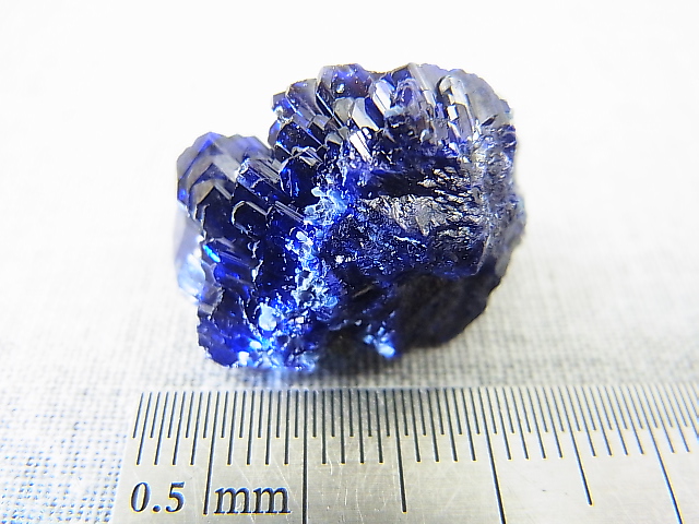 画像: ナミビア・ツメブ鉱山産ロイヤルブルーアズライト原石 8.6g