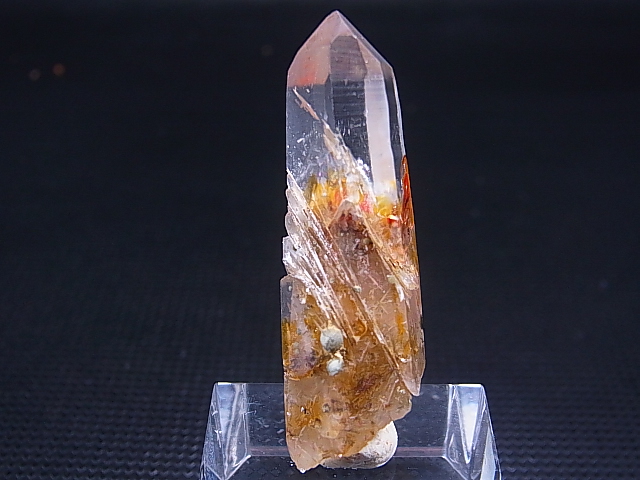 画像1: 尾平産まりも＆ファントム水晶ポイント（インターフェレンス型） 9.6g