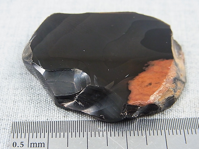 画像: オレゴン・ファイヤーオブシディアン研磨原石 22.9g