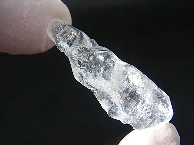 画像: マダガスカル産グロースインターフェレンスＤＴ蝕像水晶 4.6g