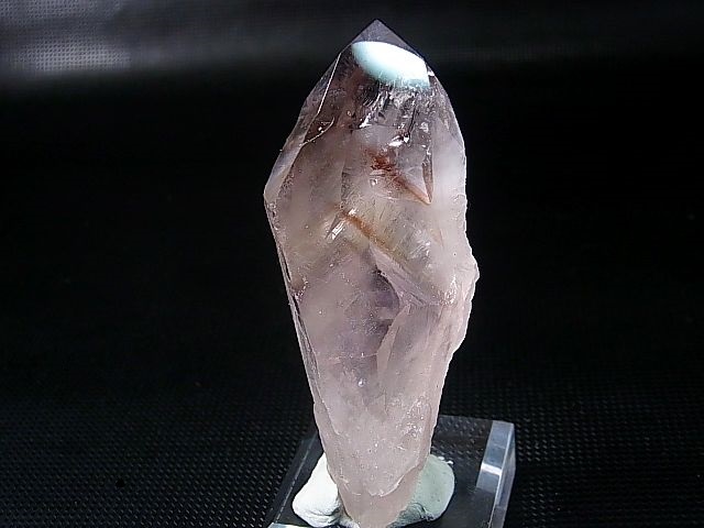 画像: ブラジル・コルデイロス産アメジスタドーラダ/蛍光ファントムアメジスト（錐面研磨） 77.1g