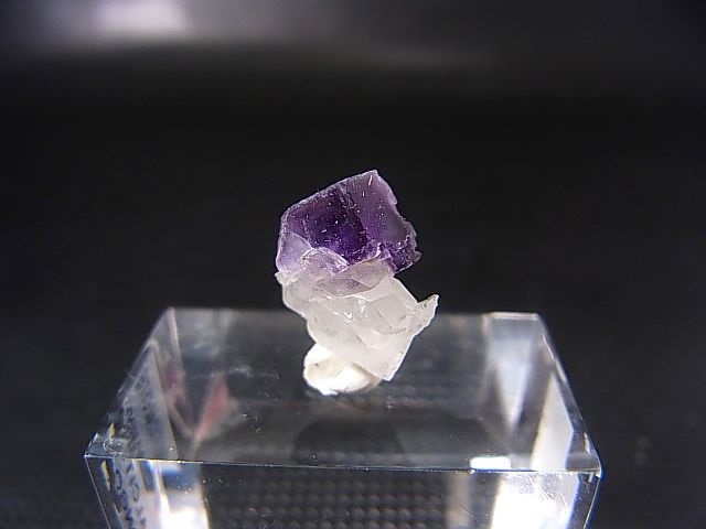 画像: ドイツ・ザクセン州産フローライトon水晶 0.7g