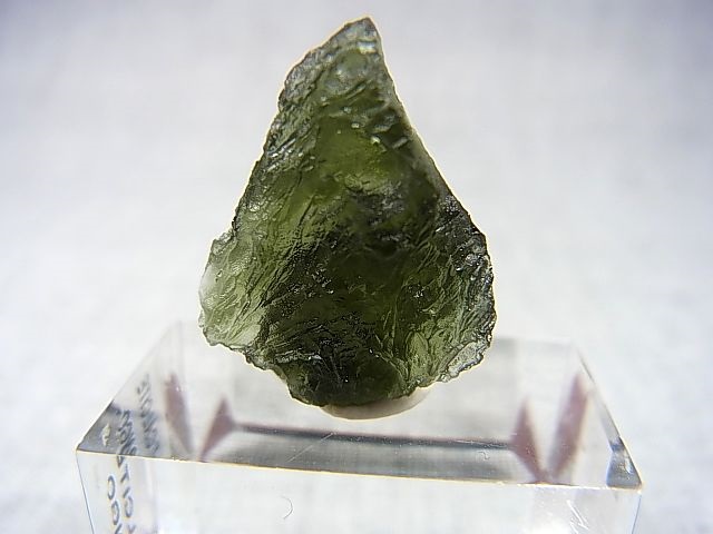 画像: ジュエリー品質：チェコ産モルダバイトSA原石（国内鑑別書付き） 2.0ｇ