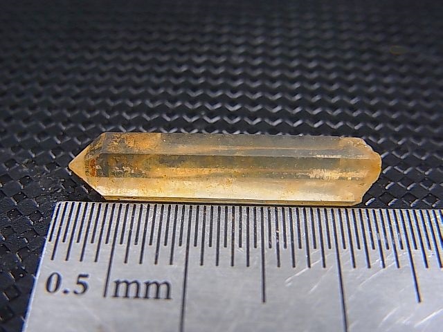 画像: 五代松鉱山産トラピチェ・レモン水晶 0.8g