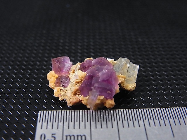 画像: ドイツ・ザクセン州産フローライトonグリーン水晶(シデライト共生) 1.7g