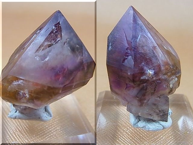 画像: 新産地：ベトナム・ニントゥアン産アメジスト原石（セプター/水入り） 21.5g