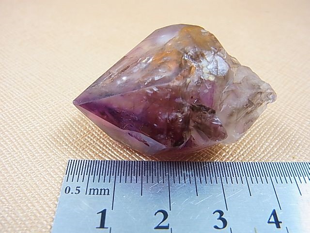 画像: 新産地：ベトナム・ニントゥアン産アメジスト原石（セプター/水入り） 21.5g