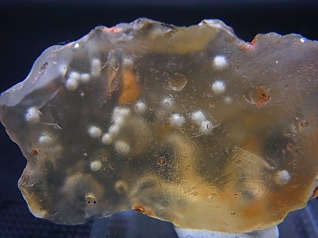 画像: ジュエリー品質：リビアングラス原石（クリストバライト入り） 16.4g
