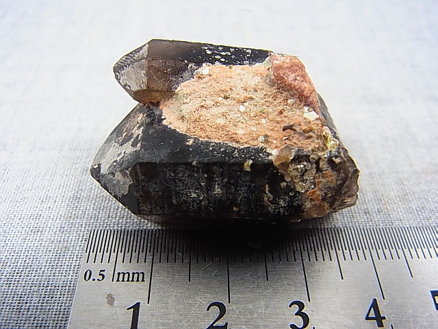 画像: フィンランド・リプシニエミ産モリオン（黒水晶/ケアンゴーム/ツイン） 26.9g