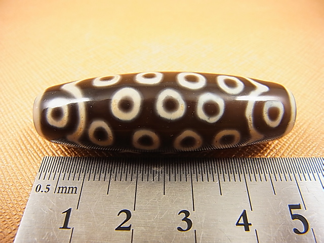 画像: 「三十六眼」至純現代天珠 直径15.5×50mm