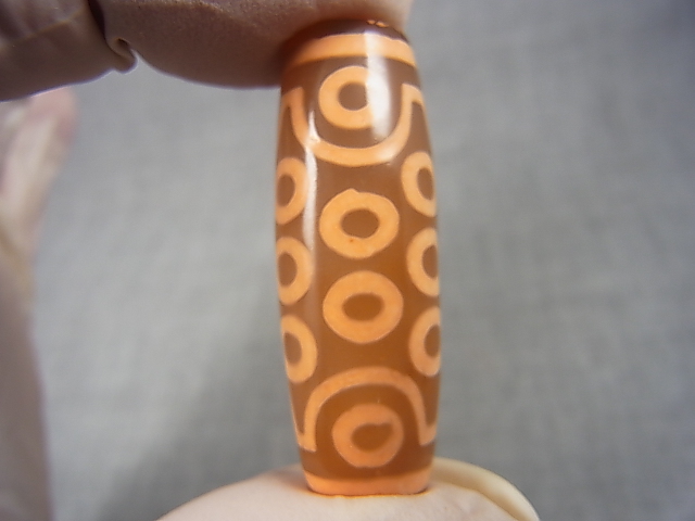 画像: 「二十一眼」至純現代天珠 直径約14×39mm